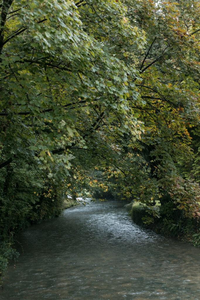 A stream running through Castle Combe