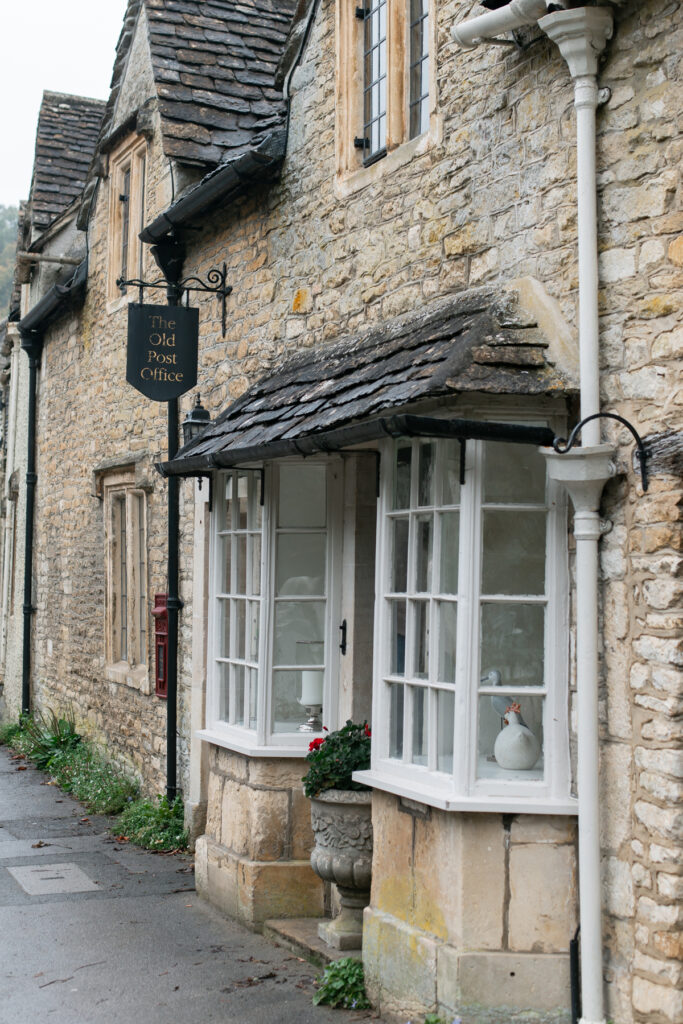 The old post office in Castle Combe