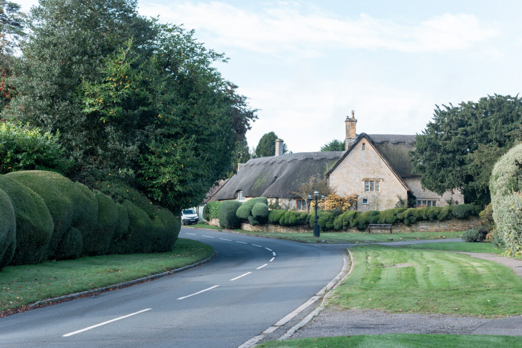 A thatched cottage in Chipping Campden