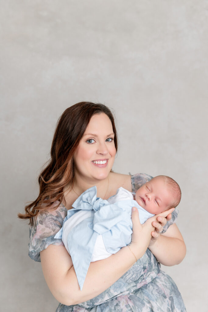 mother baby portrait savannah ga newborn