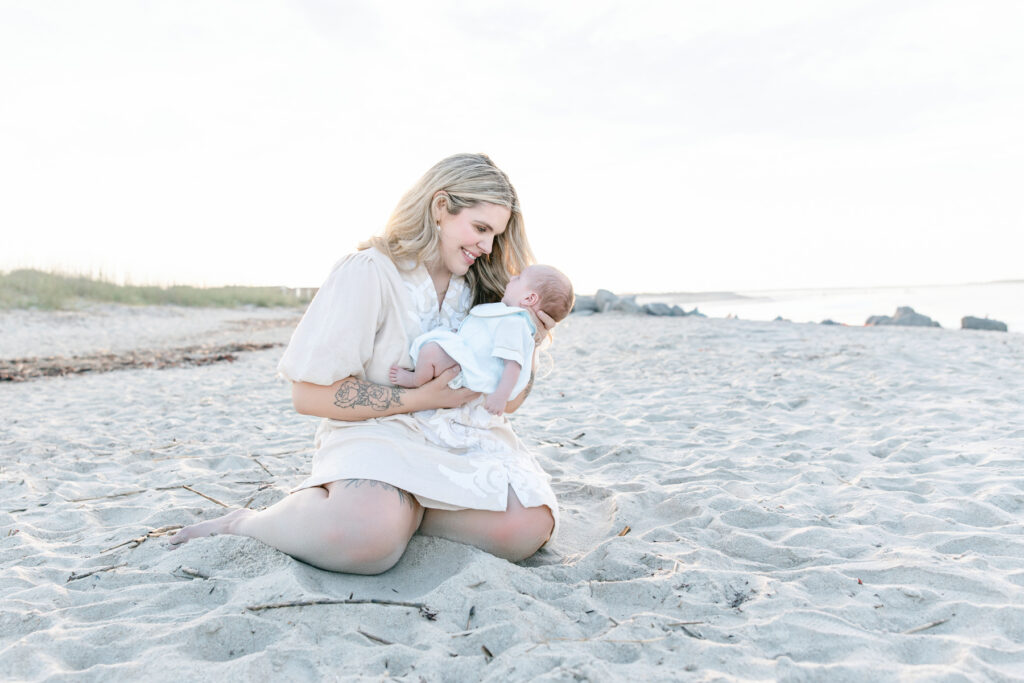 Sunset photography session on Tybee Island