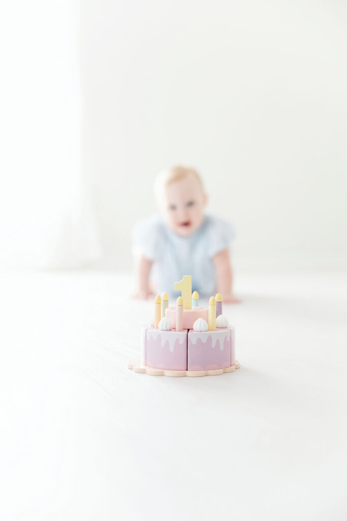 First birthday portraits in Savannah, GA